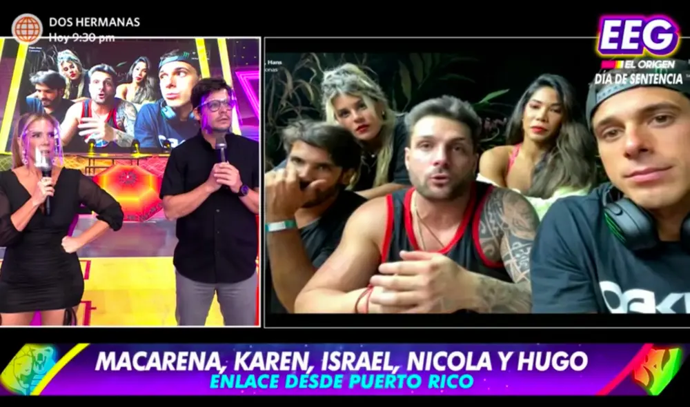 Johanna San Miguel informó a los televidentes que los representantes nacionales perdieron por una amplia diferencia (5 a 35) ante sus pares puertorriqueños. Foto: captura América TV