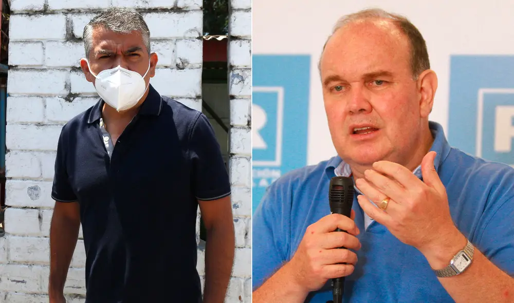 Guzmán también afirmó que López Aliaga incurrió en el delito de sedición. Foto: composición LR Guzmán también afirmó que López Aliaga incurrió en el delito de sedición. Foto: composición LR