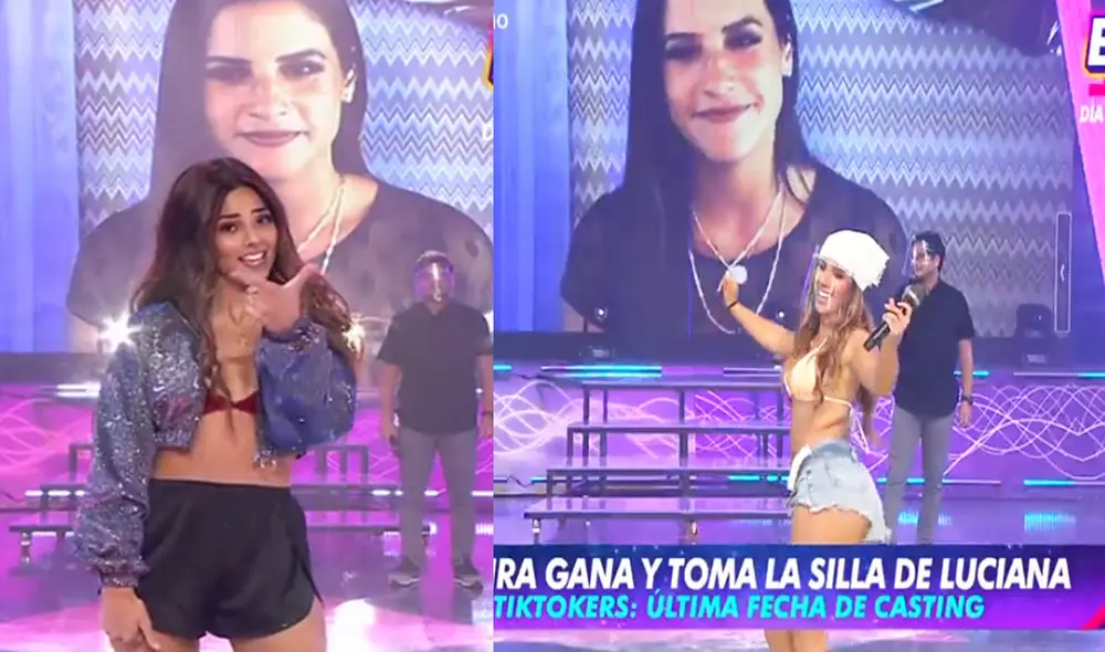 María Pía Copello se enlazó en vivo para ser el jurado calificador de este reto de TikTok. Foto: capturas América TV María Pía Copello se enlazó en vivo para ser el jurado calificador de este reto de TikTok. Foto: capturas América TV