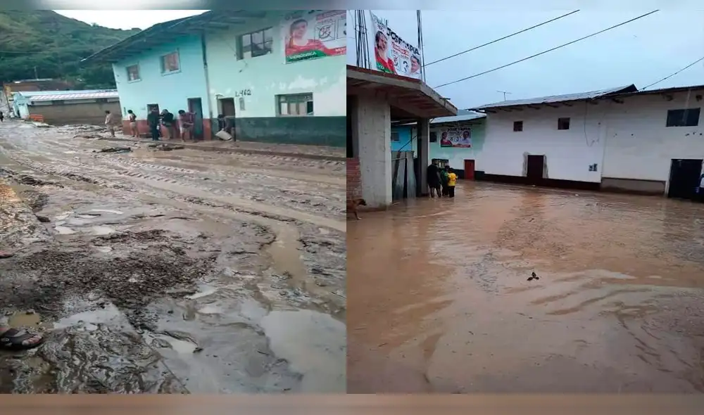 Lluvias y desborde de quebrada causaron daños en Cochabamba. Foto: Difusión.