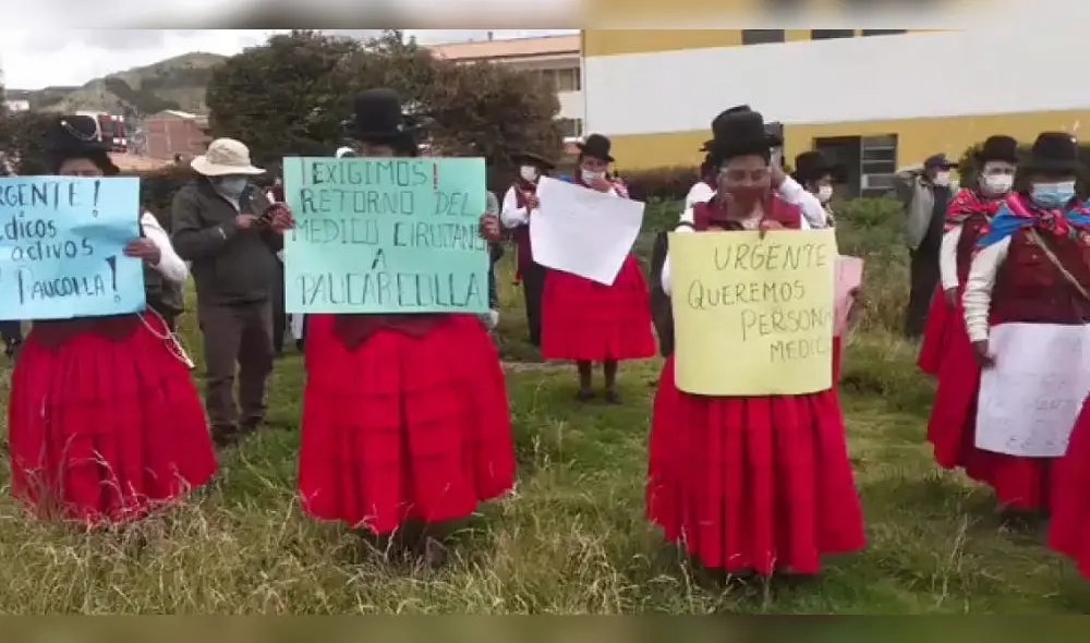 Protesta en Puno