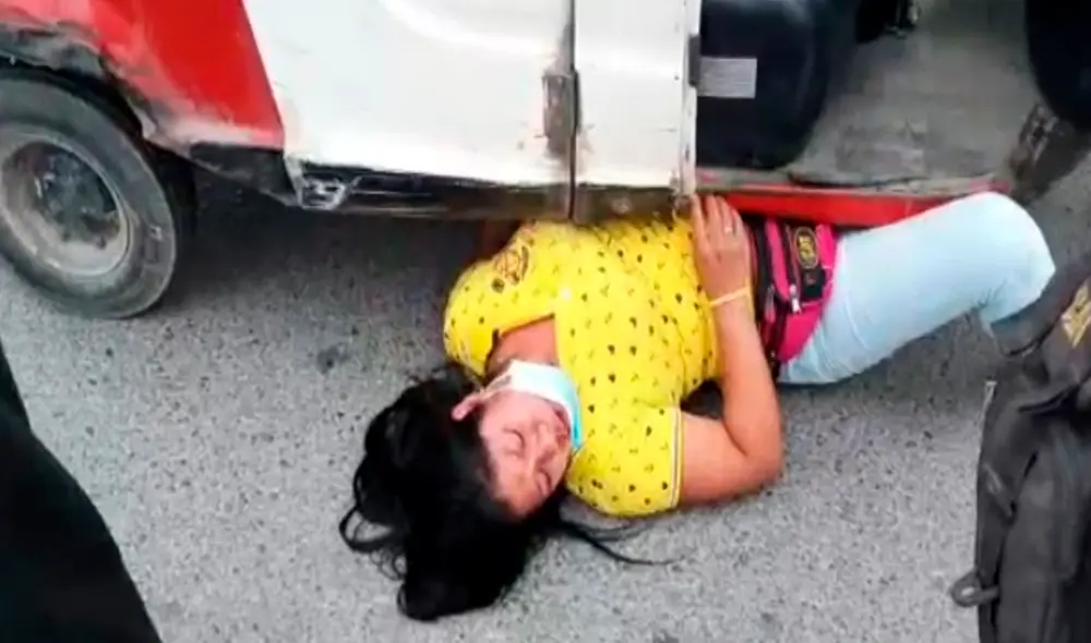 El vehículo fue enviado al depósito municipal. Foto: Municipalidad de Surco El vehículo fue enviado al depósito municipal. Foto: Municipalidad de Surco