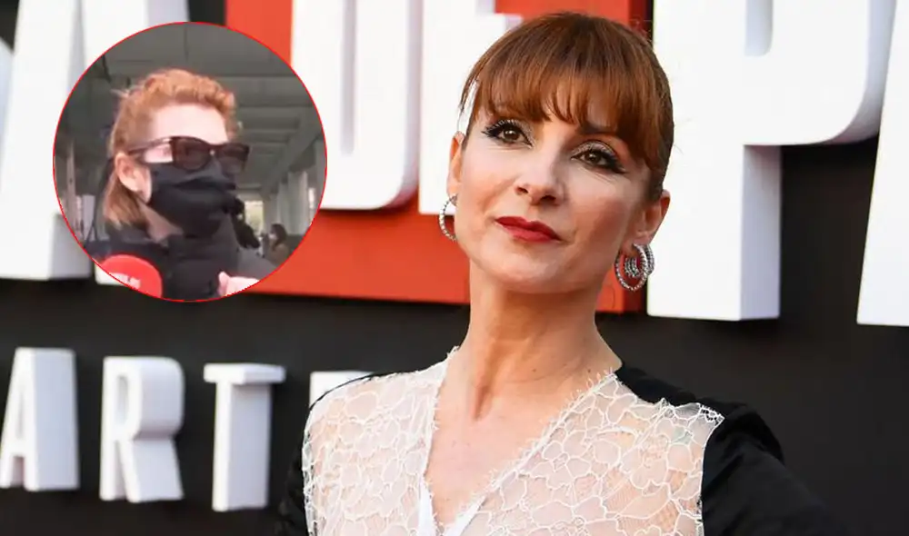 La artista española lamentó haber reaccionado de esa manera. Foto: AFP / captura Twitter