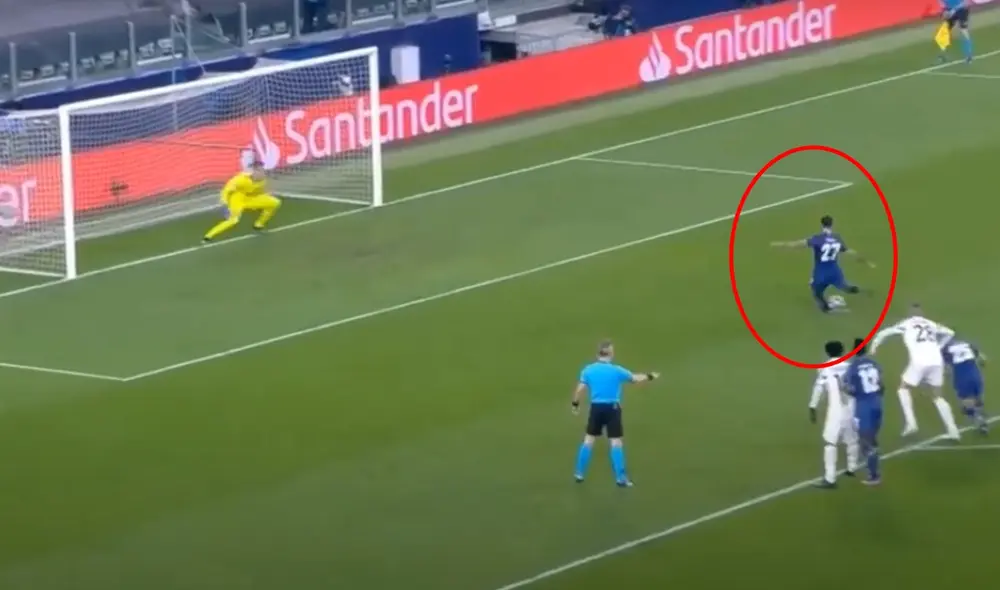 Sergio Oliveira anotó el 1-0 de Porto ante Juventus. Foto: ESPN