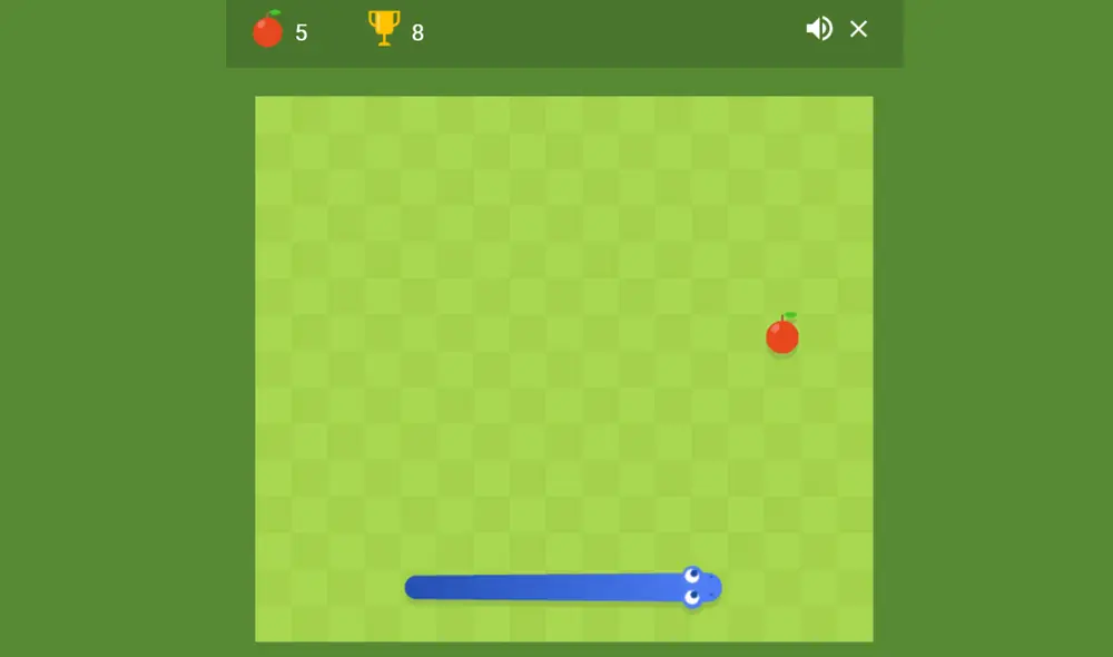 Snake es un videojuego lanzado a mediados de la década de 1970. Foto: captura LR