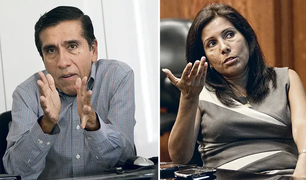 Coincidencia. Los exjefes de la Sunat Luis Arias Minaya y Tania Quispe sostuvieron que todas las deudas coactivas son legales y exigibles. Foto: composición La República Coincidencia. Los exjefes de la Sunat Luis Arias Minaya y Tania Quispe sostuvieron que todas las deudas coactivas son legales y exigibles. Foto: composición La República