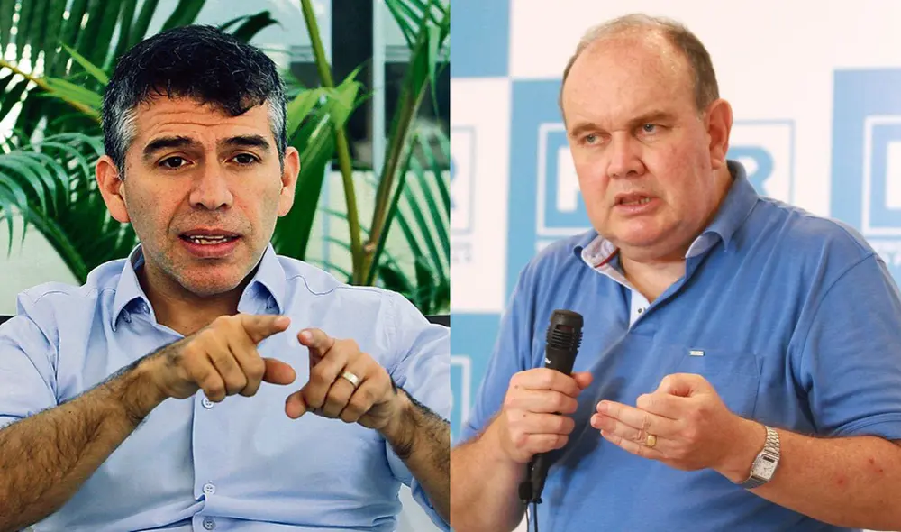 Guzmán no ha podido despegar en las encuestas, mientras que López Aliaga está subiendo. Foto: difusión Guzmán no ha podido despegar en las encuestas, mientras que López Aliaga está subiendo. Foto: difusión