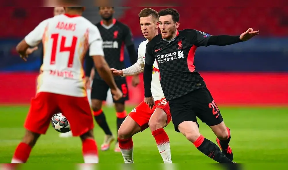 Liverpool vs. Leipzig será transmitido desde las 3.00 p. m. (hora peruana). Foto: EFE