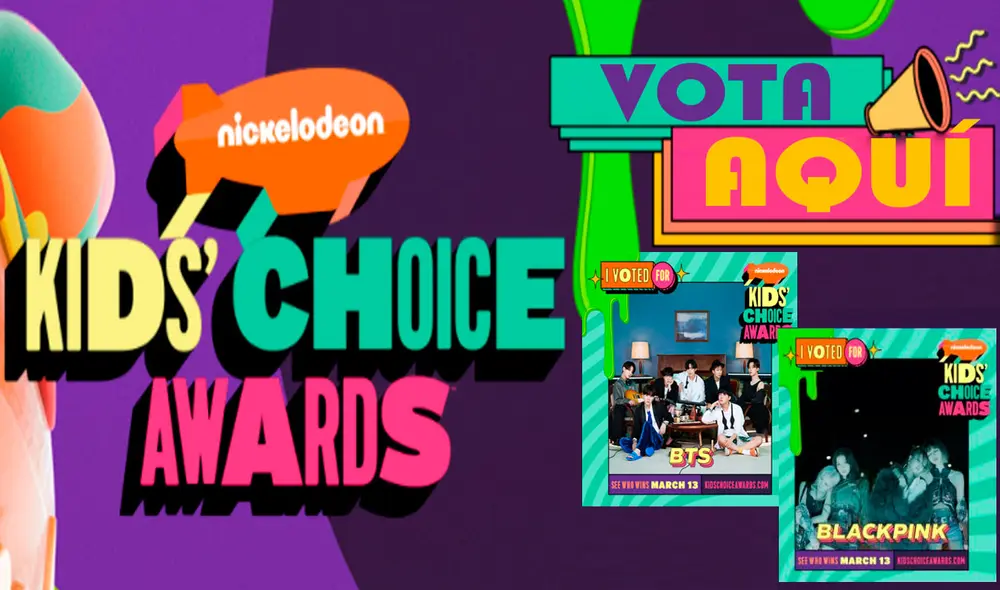 El 13 de marzo se realizará los Kids' Choice Awards. Foto: composición LR / Nickelodeon El 13 de marzo se realizará los Kids' Choice Awards. Foto: composición LR / Nickelodeon
