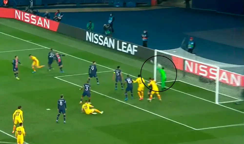 Keylor Navas evitó varios goles cantados del Barcelona. Foto: captura de ESPN Keylor Navas evitó varios goles cantados del Barcelona. Foto: captura de ESPN