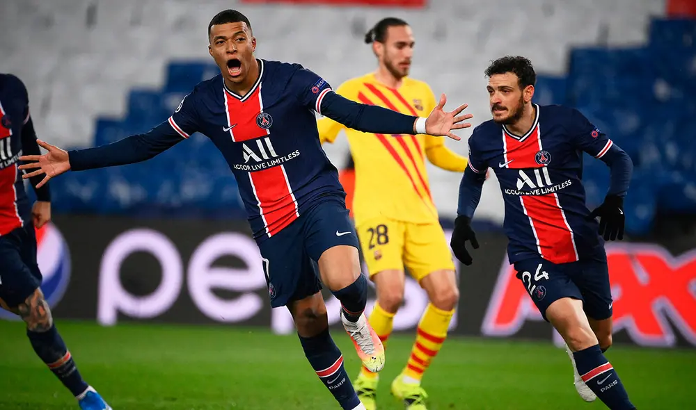 PSG jugará en los cuartos de final de la Champions League tras eliminar al FC Barcelona. Foto: AFP