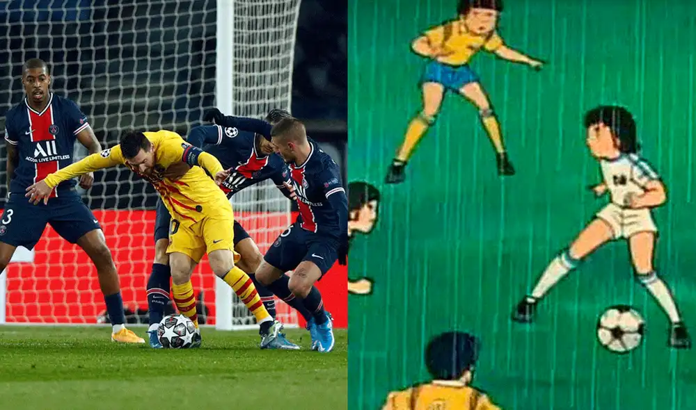 Lionel Messi y el FC Barcelona quedaron en los octavos de final tras ser eliminado por el PSG. Foto: composición de La República