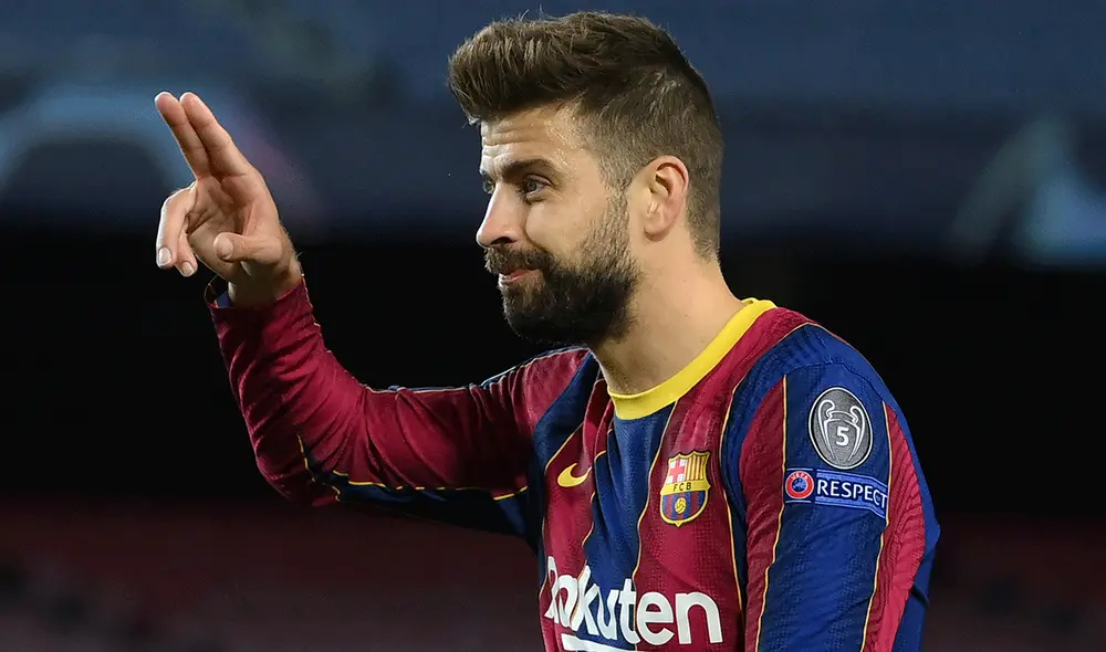 Gerard Piqué lleva 13 temporadas de LaLiga en el FC Barcelona. Foto: AFP Gerard Piqué lleva 13 temporadas de LaLiga en el FC Barcelona. Foto: AFP