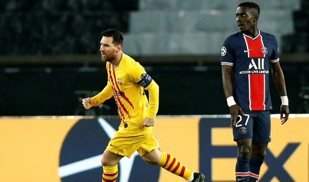 Messi anotó el único gol del Barcelona ante PSG en París por la Champions League. Foto: EFE Messi anotó el único gol del Barcelona ante PSG en París por la Champions League. Foto: EFE