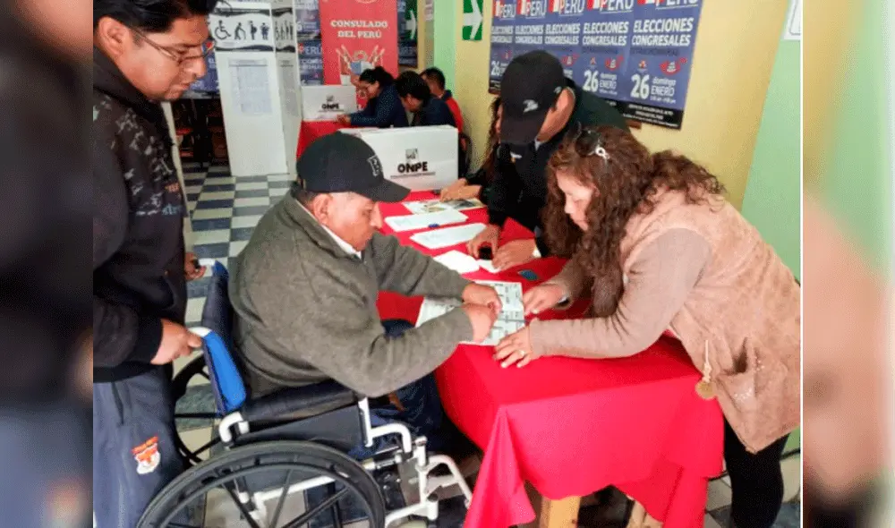 José Carlos Vergiu aseguró que se tomarán las medidas adecuadas para la votación de las personas con capacidades diferentes. Foto: ODPE