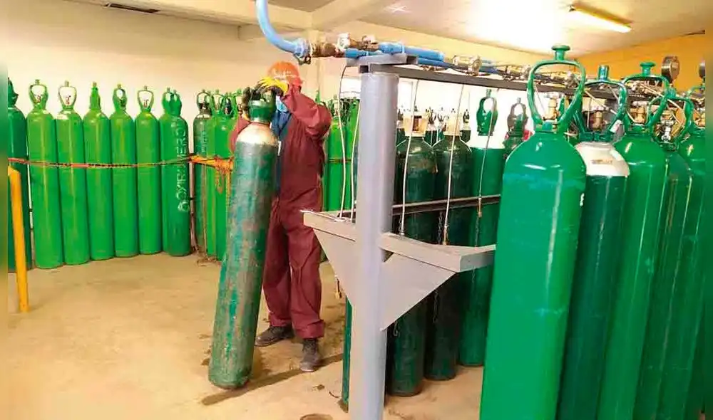 OXÍGENO. Gracias a Cachimayo nuevamente se podrá abastecer con el oxígeno a los pacientes que son atendidos en sus casas.