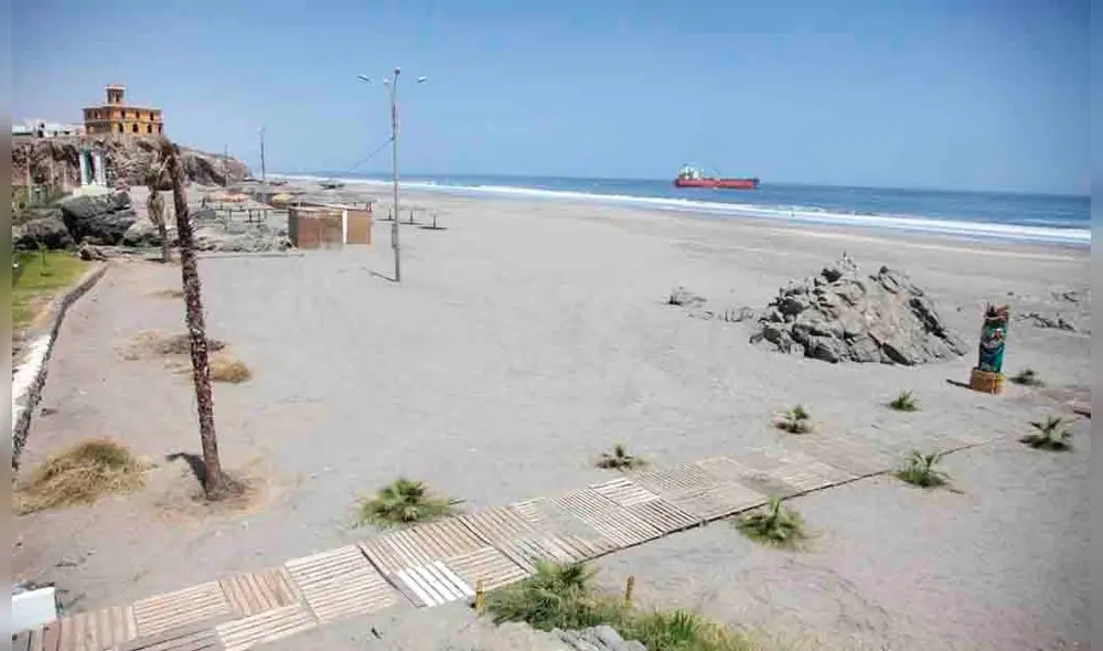 Sin veraneantes. Playas de Mollendo lucieron vacías. Foto: La República
