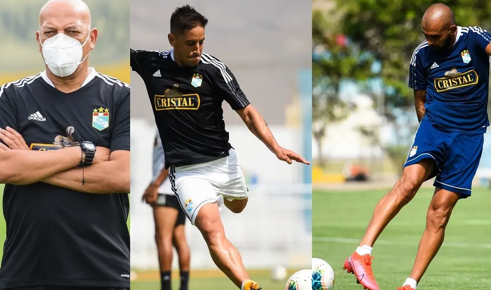 Hohberg y Riquelme reforzarán el ataque de Cristal para el 2021. Foto: Composición GLR/Cristal