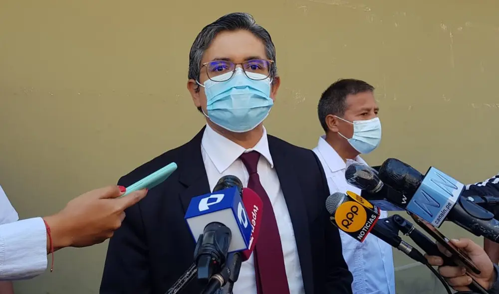 José Domingo Pérez presentó este jueves al Poder Judicial la acusación contra Keiko Fujimori y otros implicados en el caso Cocteles. Foto: Deysi Portuguez/URPI-GLR