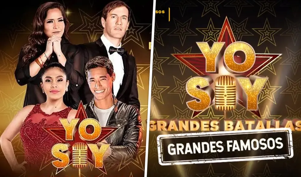 Yo soy, grandes batallas grandes famosos tendrá su segunda edición el sábado 13 de marzo. Foto: Yo soy / Instagram