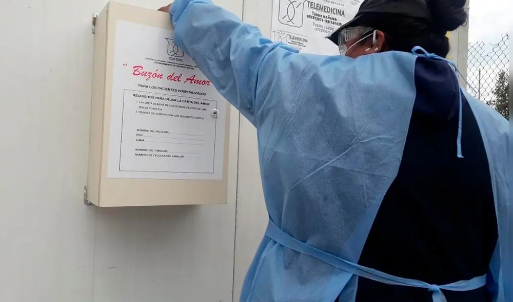 Buzón esta en la puerta 4 del Honorio Delgado. Foto: Geresa.