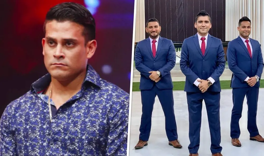 Christian Domínguez triste por comentarios de exmiembros de Gran Orquesta Internacional. Foto: La República / Zona Libre / Instagram