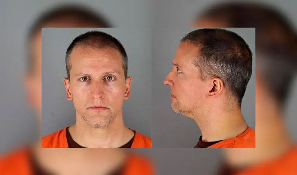 El exagente fue grabado el 25 de mayo de 2020 por cámaras de seguridad y móviles de transeúntes mientras presionaba su rodilla 8 minutos y 46 segundos contra el cuello de Floyd. Foto: AFP El exagente fue grabado el 25 de mayo de 2020 por cámaras de seguridad y móviles de transeúntes mientras presionaba su rodilla 8 minutos y 46 segundos contra el cuello de Floyd. Foto: AFP