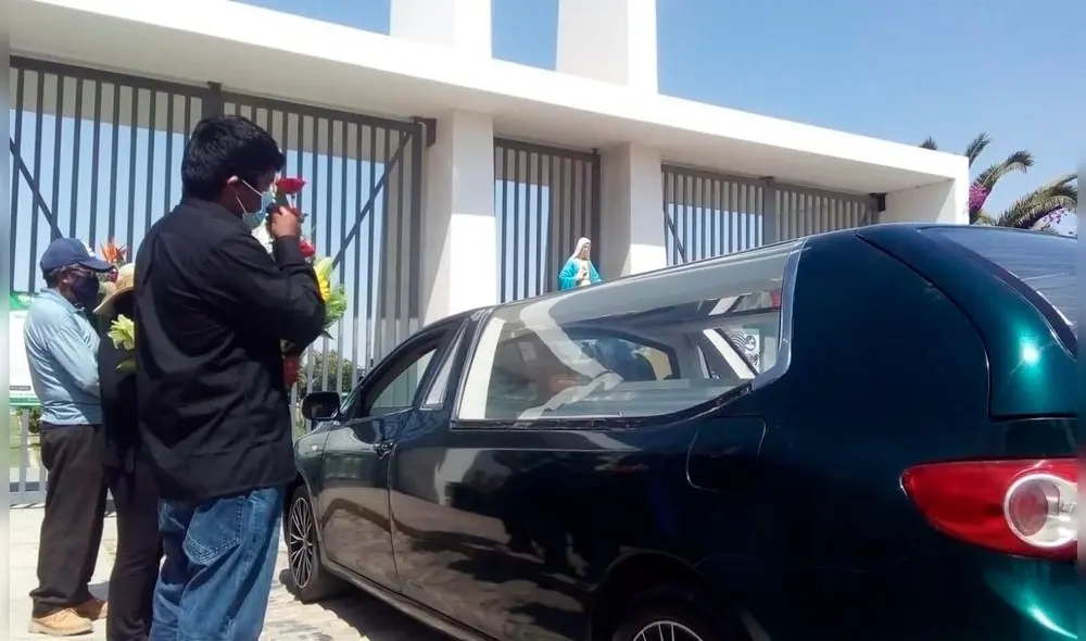 Restos de menor fueron enterrados en el Parque del Recuerdo. Foto: La República. Restos de menor fueron enterrados en el Parque del Recuerdo. Foto: La República.
