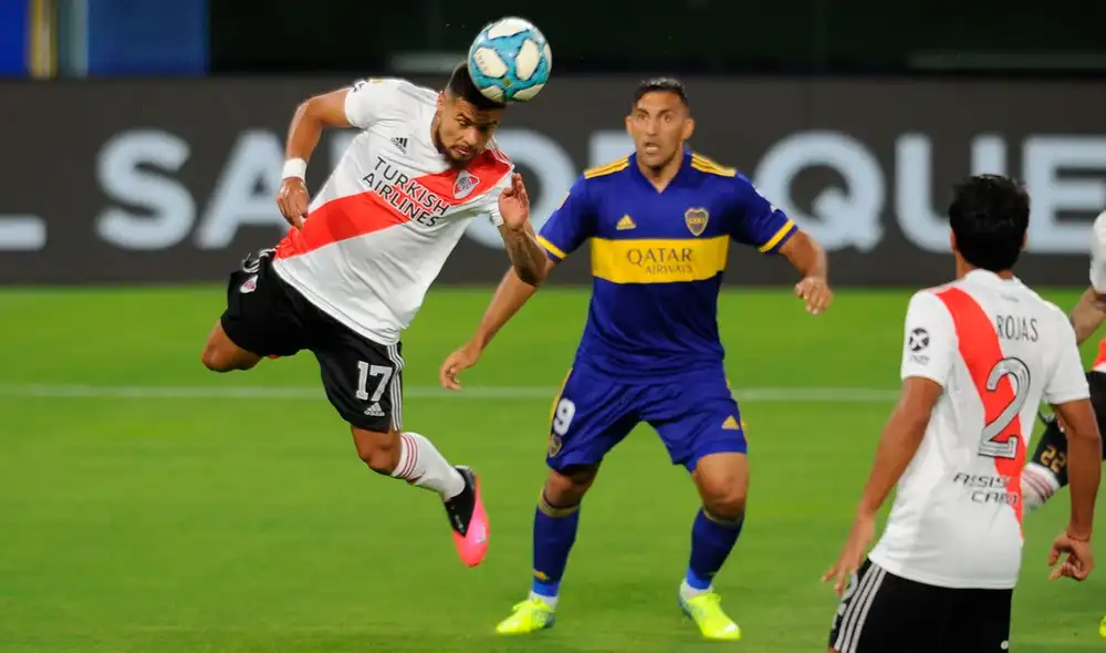 El último choque entre River Plate y Boca Juniors terminó 2-2. Foto: Clarín