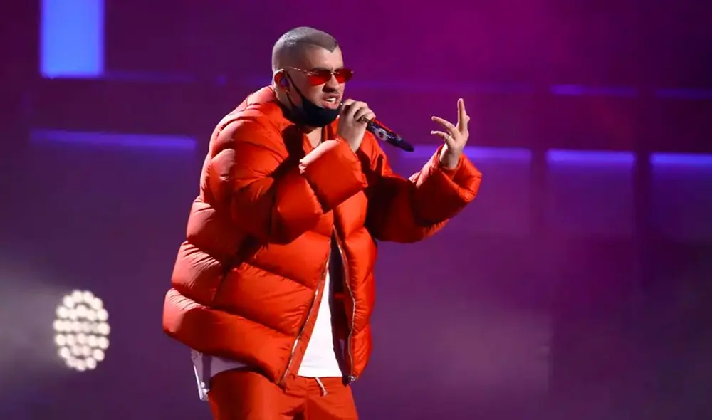 Bad Bunny se presentará en los Grammys 2021. Foto: AFP