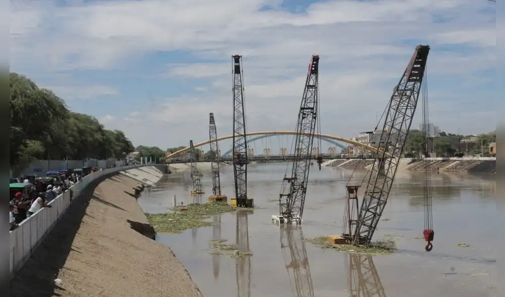 Se espera un incremento del caudal del río Piura. Foto: La República