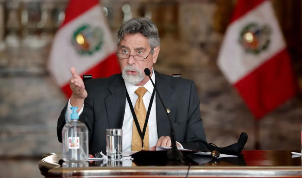 Sagasti asumió la presidencia de la República el último 16 de noviembre. Foto: PCM Sagasti asumió la presidencia de la República el último 16 de noviembre. Foto: PCM