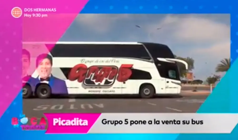 Los seguidores del Grupo 5 lamentaron que los cantantes tengan que vender su transporte para luchar contra la crisis. Foto: captura/América TV
