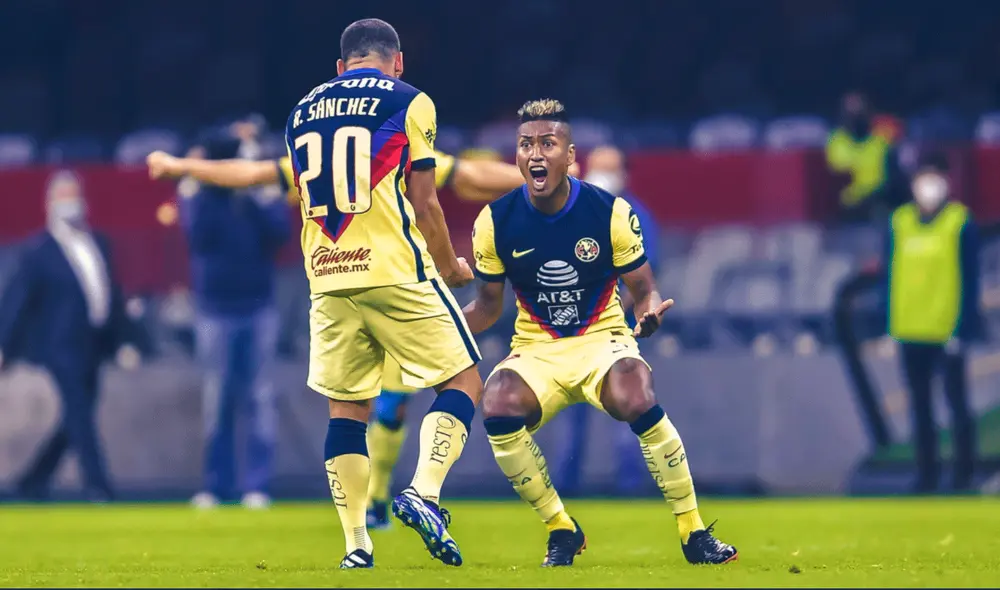 Pedro Aquino ha sido titular en los últimos cinco partidos del América. Foto: Club América/Twitter Pedro Aquino ha sido titular en los últimos cinco partidos del América. Foto: Club América/Twitter