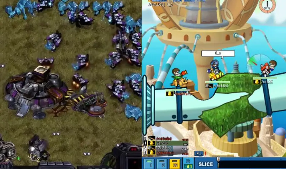 Star Craft y Gunbound son alguno de los juegos presentes en esta lista. Foto: composición La República