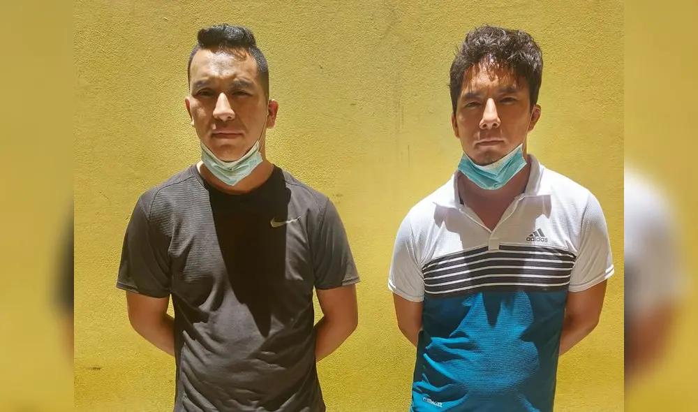 Yansin Rosario y su amigo Franklin Gómez trataron de fugar en automóvil. Foto: PNP