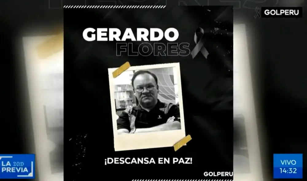 Gerardo Flores se encargó de cubrir al ras del campo las incidencias de los partidos de la Liga 1. Foto: captura de Gol Perú