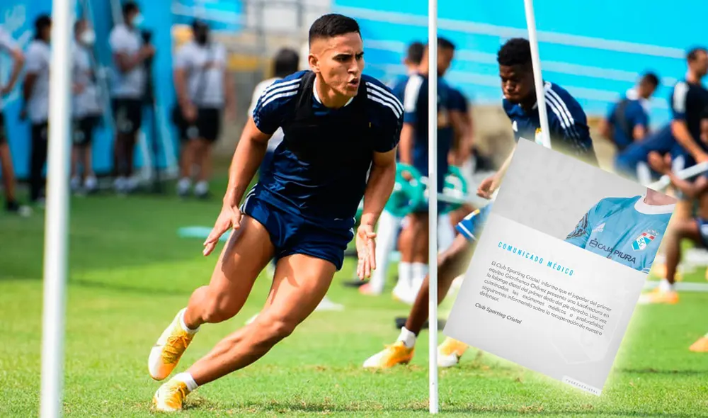 El defensor de Sporting Cristal sufrió una fuerte lesión en el inicio de la Liga 1 Betsson. Foto: Sporting Cristal El defensor de Sporting Cristal sufrió una fuerte lesión en el inicio de la Liga 1 Betsson. Foto: Sporting Cristal