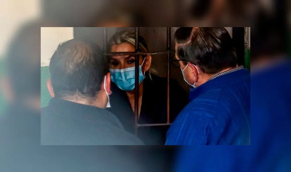Jeanine Áñez y cinco exministros fueron aprehendidos por el caso golpe de Estado contra el expresidente Evo Morales. Foto: AFP Jeanine Áñez y cinco exministros fueron aprehendidos por el caso golpe de Estado contra el expresidente Evo Morales. Foto: AFP