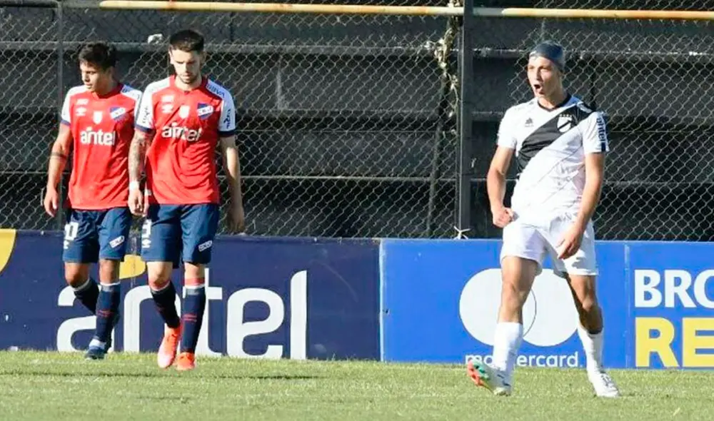 Danubio sumó tres puntos valiosos ante Nacional por la Primera División de Uruguay. Foto: @ebenesport/Twitter Danubio sumó tres puntos valiosos ante Nacional por la Primera División de Uruguay. Foto: @ebenesport/Twitter