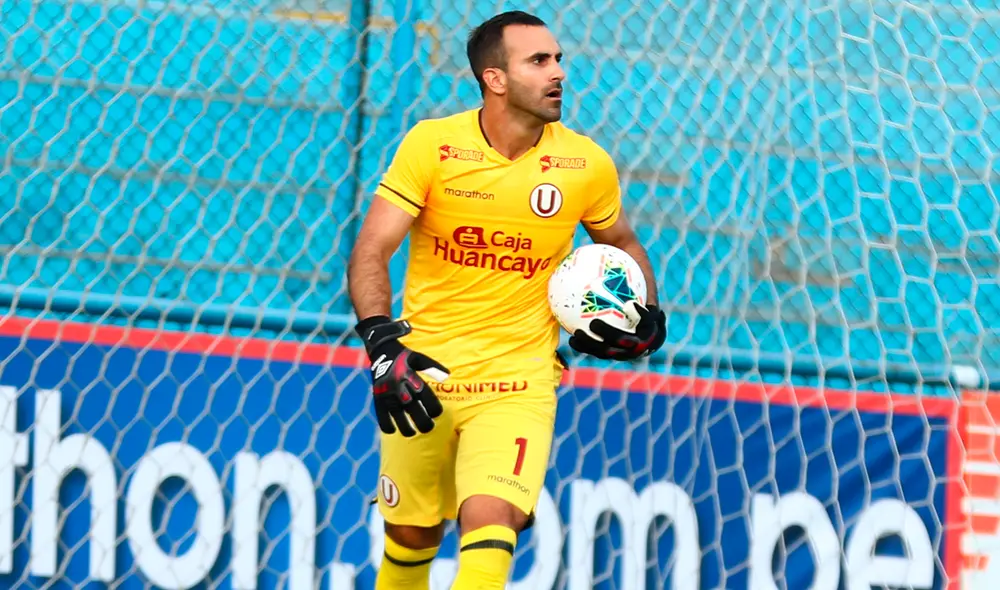 Universitario tuvo como gran figura a José Carvallo ante FBC Melgar por la Liga 1 Betsson. Foto: Twitter Universitario tuvo como gran figura a José Carvallo ante FBC Melgar por la Liga 1 Betsson. Foto: Twitter