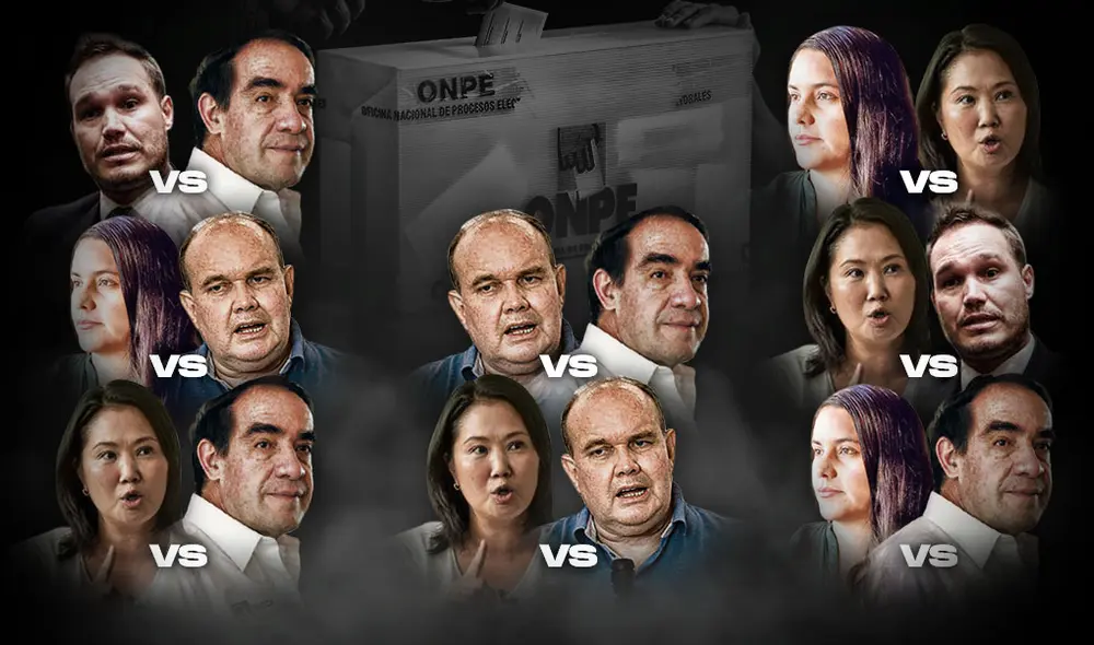 Conoce los resultados de cada candidato ante probable segunda vuelta. Foto: composición/La República