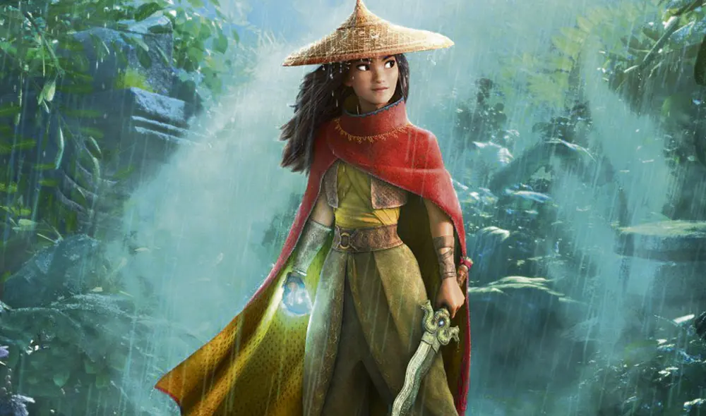 Operación dragón. Raya, una heroína que no pide príncipes al rescate. Foto: difusión