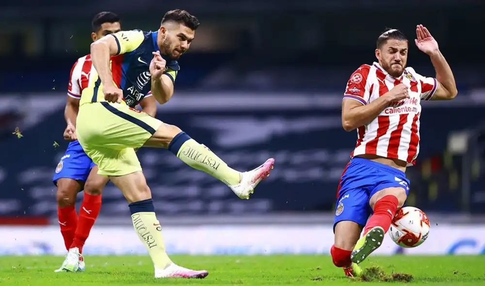 América y Chivas jugarán por primera vez en el 2021. Foto: Liga MX