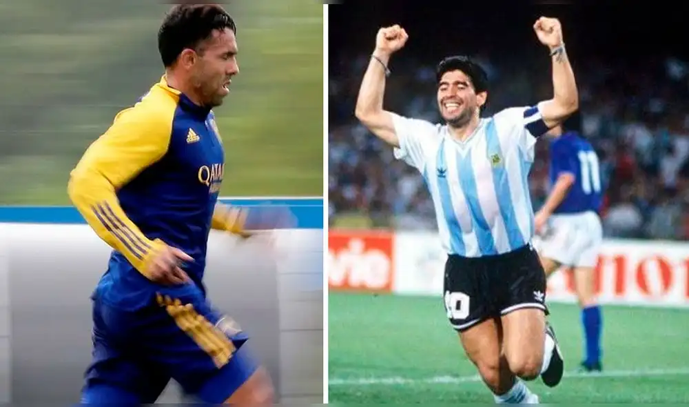 El 'Apache' trabajó con normalidad en los días previos al clásico. Foto: Boca Juniors