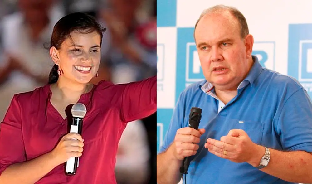 Mendoza le gana a López Aliaga por un amplio margen en el ámbito rural. Foto: composición/La República