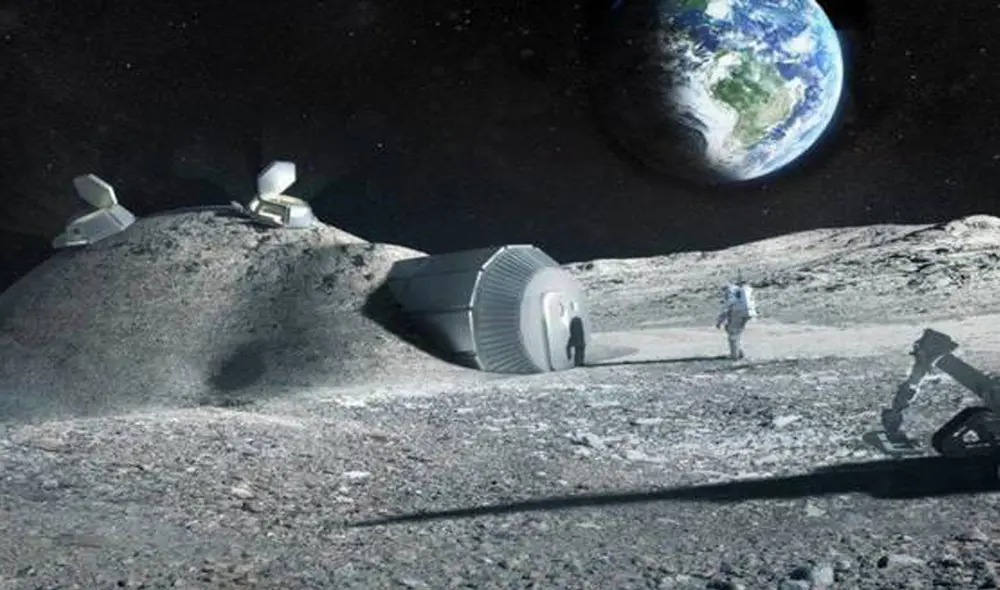 El refugio de la información terrestre en la Luna podría sobrevivir entre 3.000 a 4.000 millones de años. Se necesitarán 250 lanzamientos de cohetes. Foto: ESA / Referencial