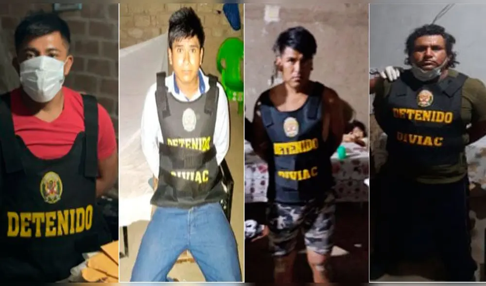 Los Intocables del Norte permanecerán detenidos por un plazo de 10 días. Foto: Composición La República Los Intocables del Norte permanecerán detenidos por un plazo de 10 días. Foto: Composición La República