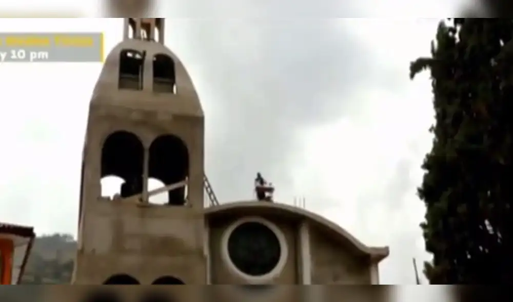 Juan López da el sermón de los domingos a las 10 a. m. Foto: captura de pantalla Latina noticias Juan López da el sermón de los domingos a las 10 a. m. Foto: captura de pantalla Latina noticias