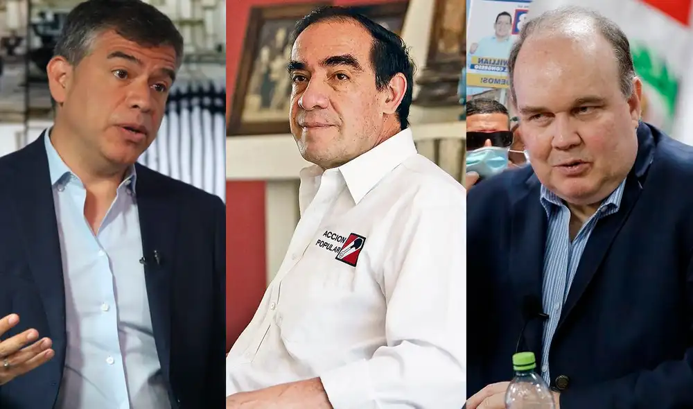 Guzmán indicó que Lescano le está haciendo "cantos de sirena" a la ciudadanía. Foto: composición/La República Guzmán indicó que Lescano le está haciendo "cantos de sirena" a la ciudadanía. Foto: composición/La República